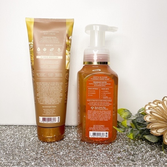 Bath & Body Works Fall Scents Body Lotion & Hand Soap Marshmallow Pumpkin Latte - Picture 2 of 4
